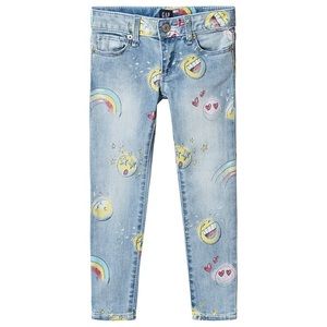 4/$20🛍 Gap Kids Stretch Emoji Skinny Jeans